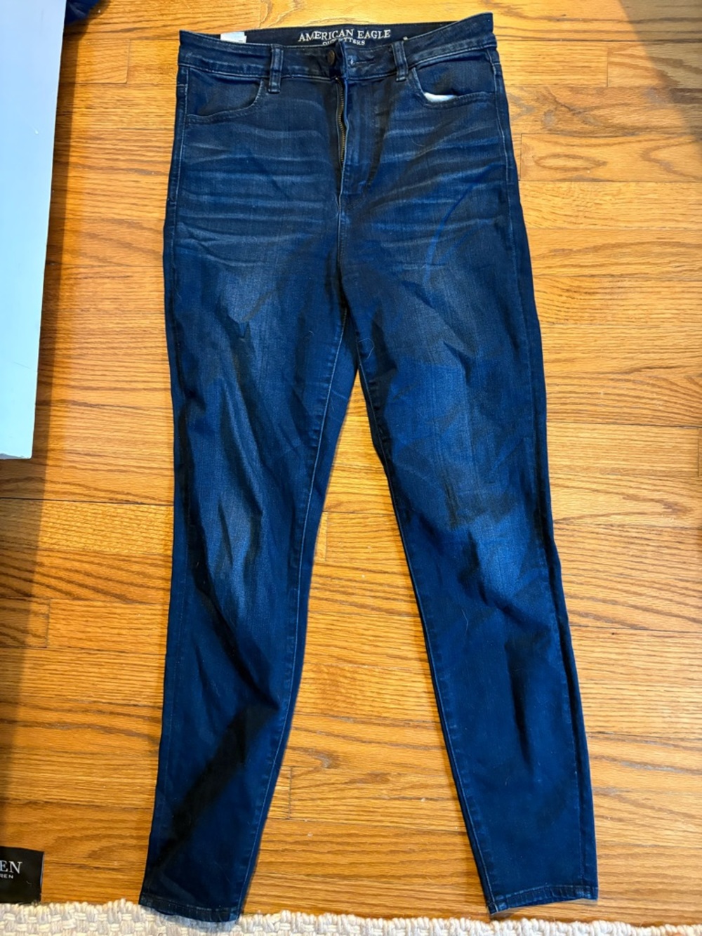American Eagle Outfitters Dark Blue Skinny Jeans